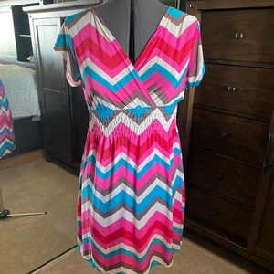 Fun & bright mini dress